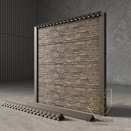 Дашок Черепиця, дашок гладкий