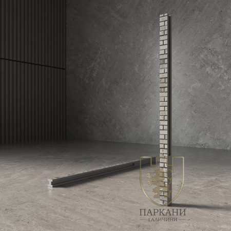 Стовп чотиресекційний посилений фігурний